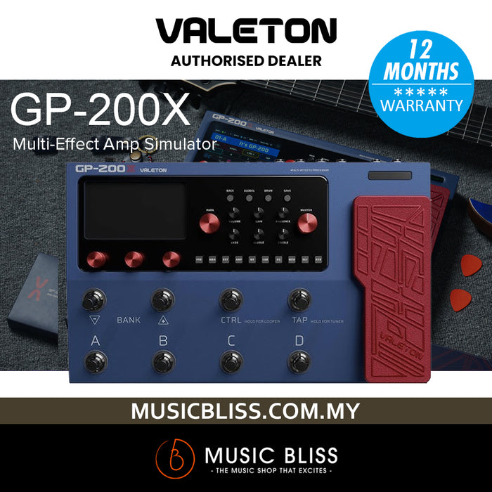 Valeton GP-200X Guitar Multi-Effect Amp Simulator