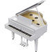 Roland GP-9M Digital Grand Piano with Bench - Polished White - Music Bliss Malaysia