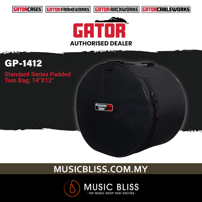 Gator GP-1412 Protechtor Standard Tom Bag - 14" x 12"