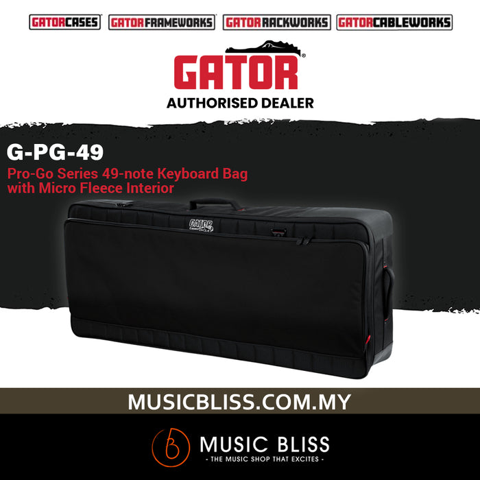 Gator G-PG-49 Pro-Go Ultimate Gig Bag for 49-key Keyboards