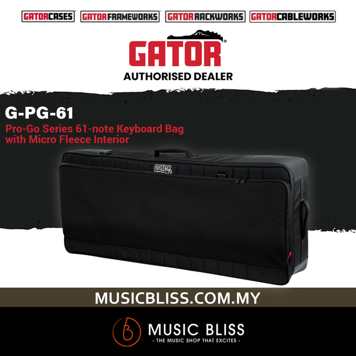Gator G-PG-61 Pro-Go Ultimate Gig Bag for 61-key Keyboards
