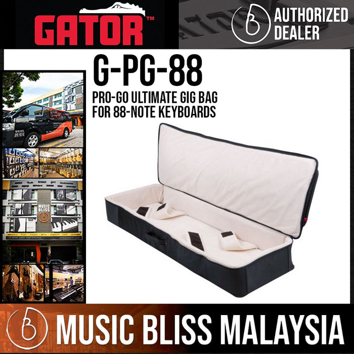 Gator G-PG-88 Pro-Go Series 88-Note Keyboard Bag - Music Bliss Malaysia