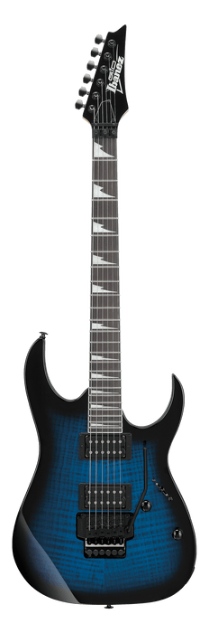 Ibanez Gio GRG320FA Electric Guitar - Transparent Blue Sunburst - Music Bliss Malaysia
