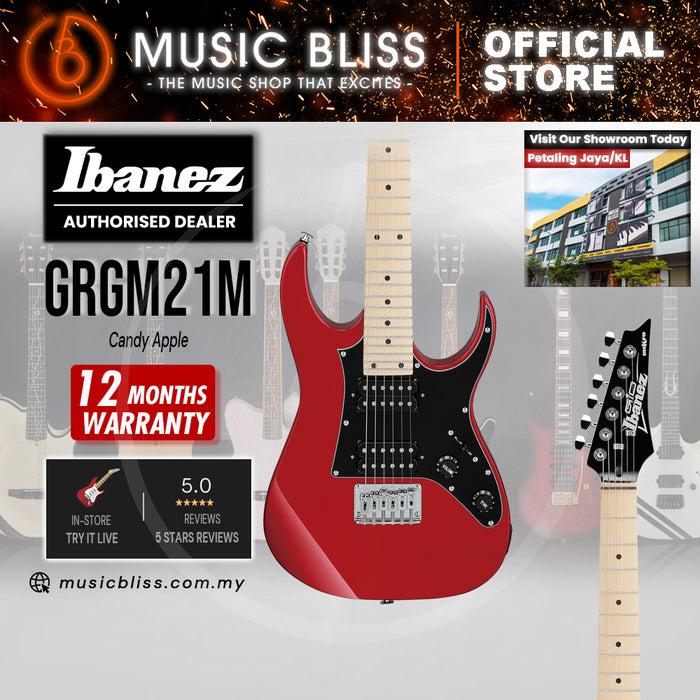 Ibanez Gio GRGM21M Electric Guitar - Candy Apple