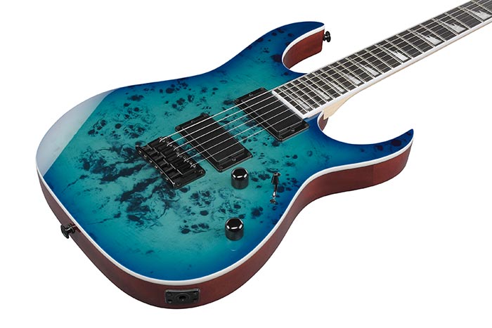 Ibanez Gio GRGR221PA Electric Guitar - Aqua Burst