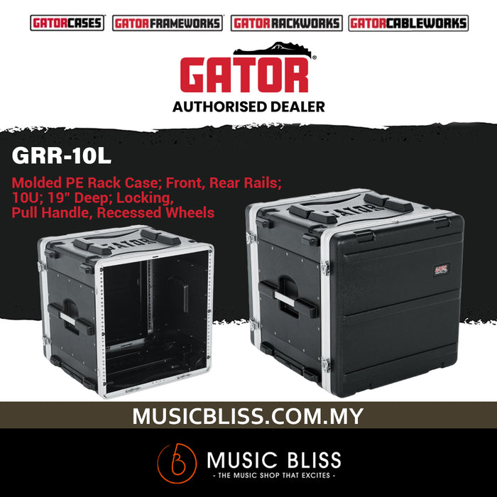 Gator GRR-10L Rolling Rack Case
