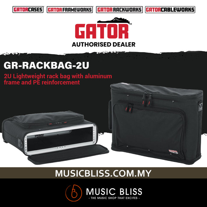 Gator GR-RACKBAG-2U Lightweight Rack Bag