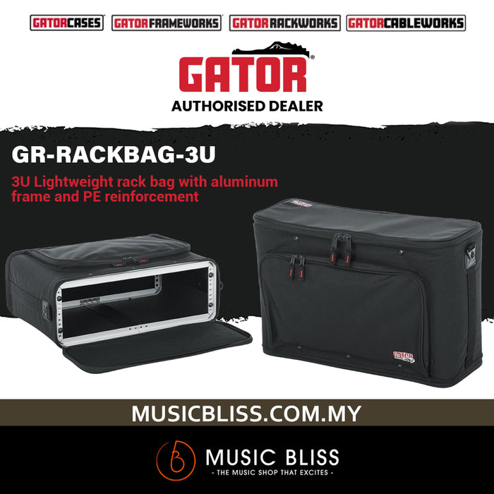Gator GR-RACKBAG-3U Lightweight Rack Bag