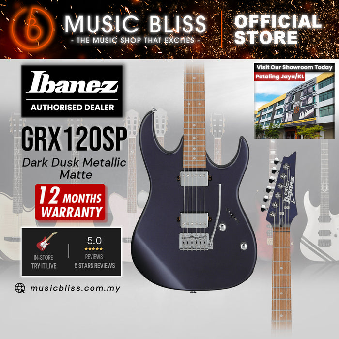 Ibanez GRX120SP RG GIO Series Electric Guitar - Dark Dusk Metallic Matte