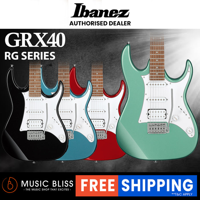 Ibanez GIO GRX40 Electric Guitar with HSS Pickup - Metallic Light Green