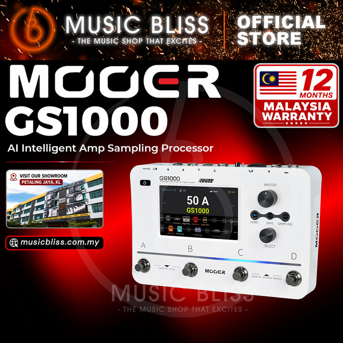 Mooer GS1000 Multi Effects with Amp Profiling