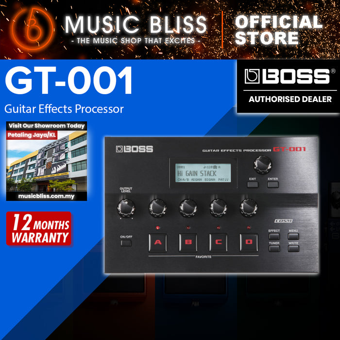 Boss GT-001 Table Top Guitar Effects Processor