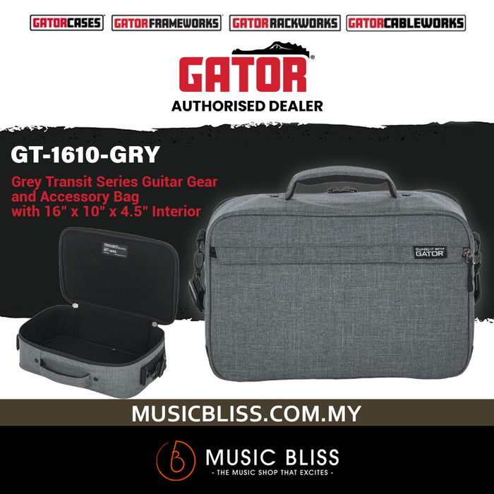 Gator Transit Series Add-On Accessory Bag 16″ x 10″ x 4.5″