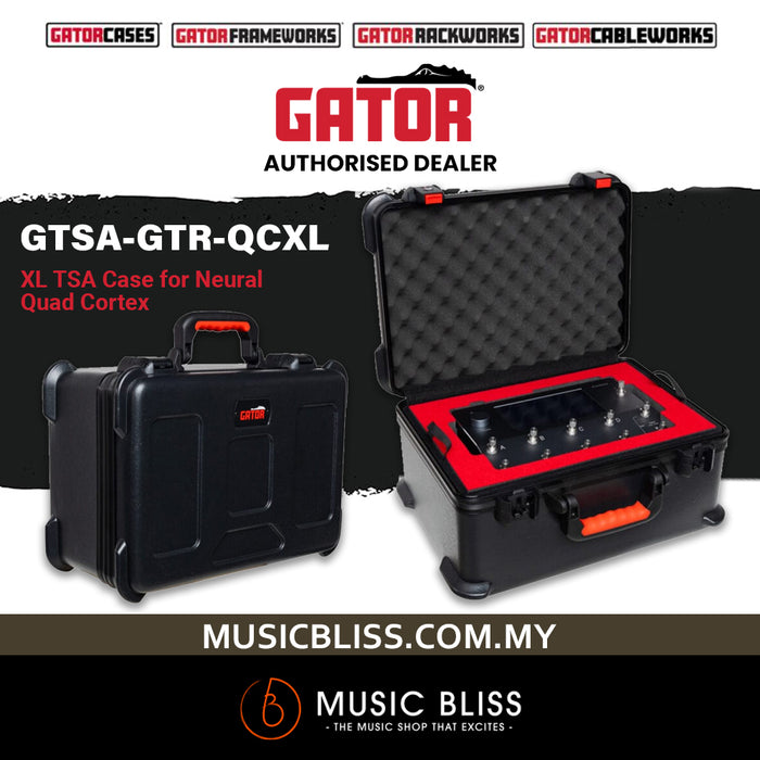 Gator GTSA-GTR-QCXL Extra-large TSA Case for Neural DSP Quad Cortex