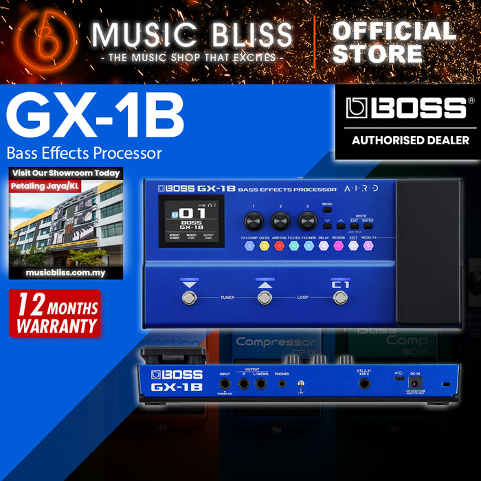 Boss GX-1B Bass Effects Processor Pedal