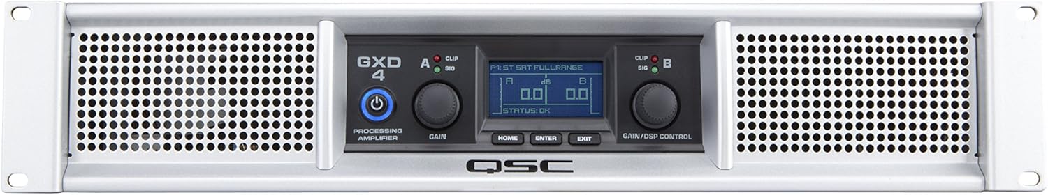 QSC GXD 4 600-watt 2-channel Power Amplifier