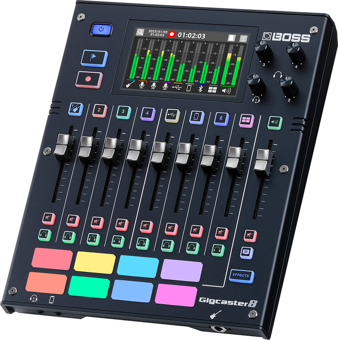 Boss Gigcaster 8 Streaming Mixer - Music Bliss Malaysia