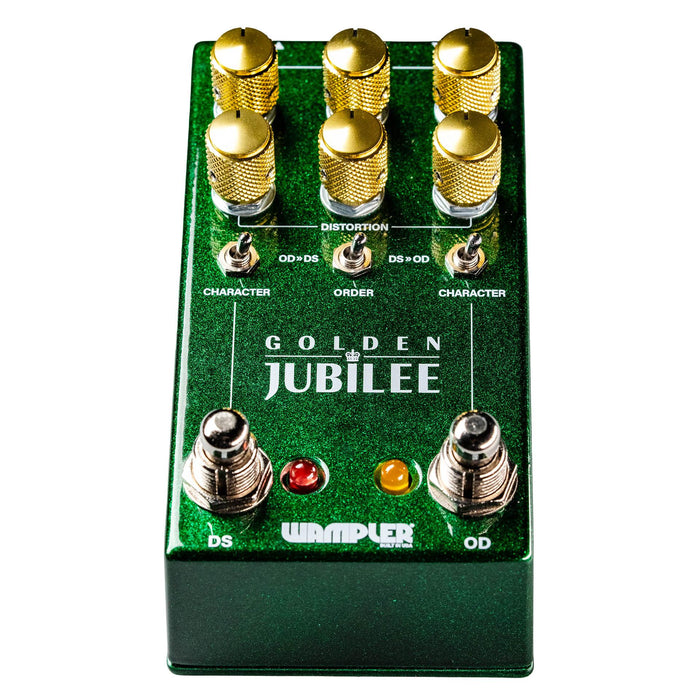 Wampler Golden Jubilee Overdrive and Distortion Pedal