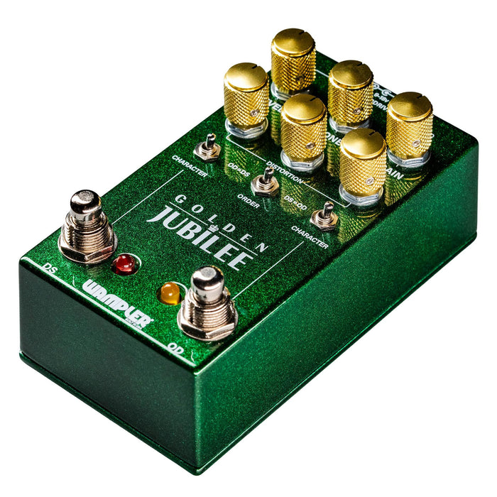 Wampler Golden Jubilee Overdrive and Distortion Pedal