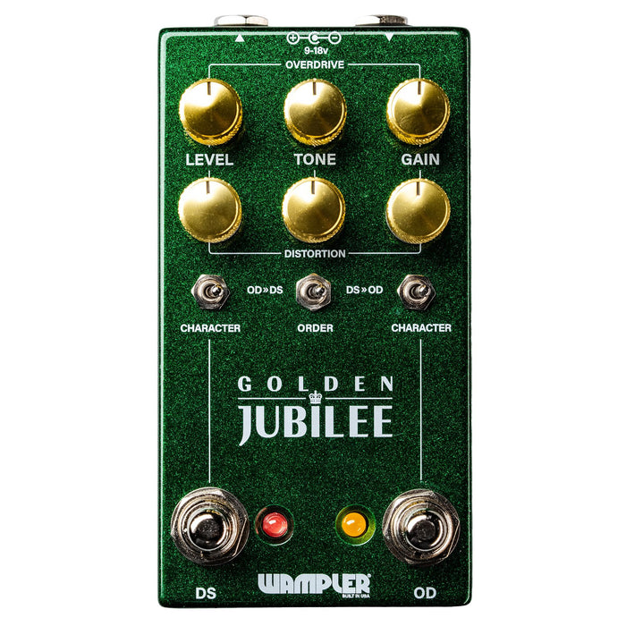 Wampler Golden Jubilee Overdrive and Distortion Pedal