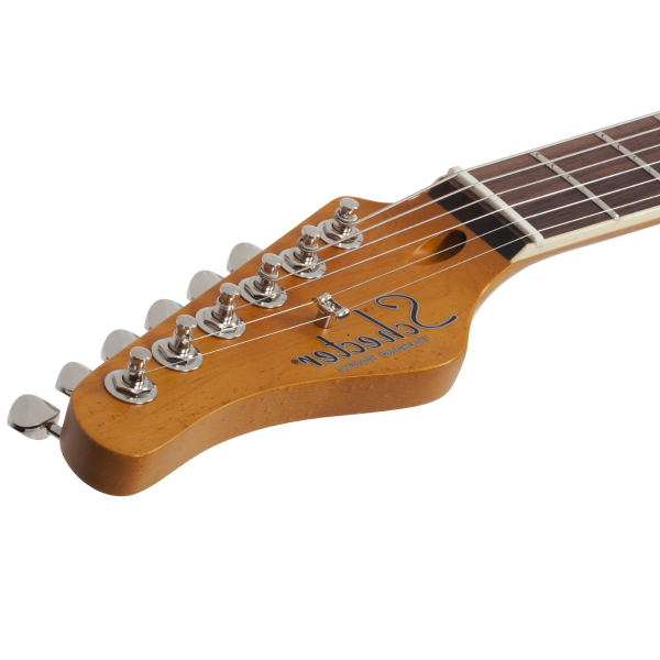 Schecter PT Special Left-Handed Electric Guitar - Purple Burst Pearl