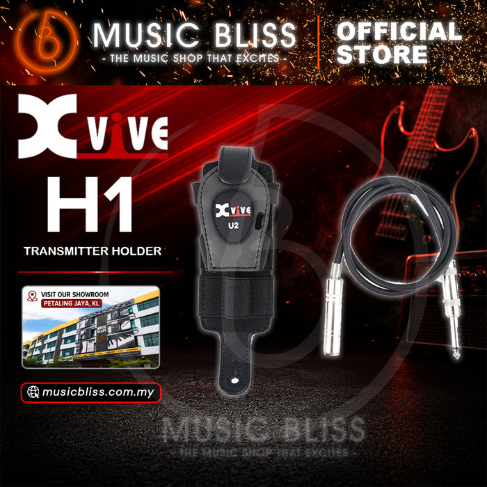 Xvive H1 Transmitter Strap Holder for Xvive U2 Guitar Wireless System