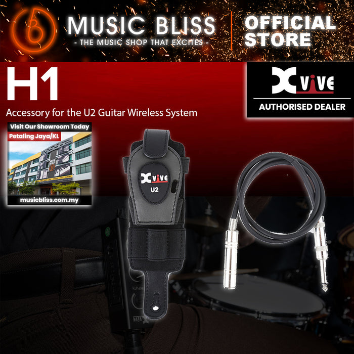 Xvive H1 Transmitter Strap Holder for Xvive U2 Guitar Wireless System