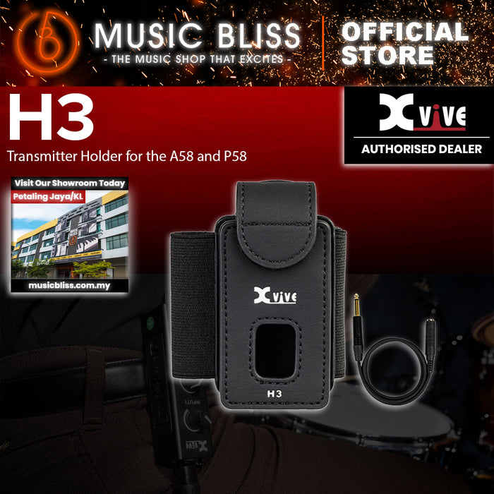 Xvive H3 Transmitter Strap Holder for Xvive A58 Guitar Wireless System