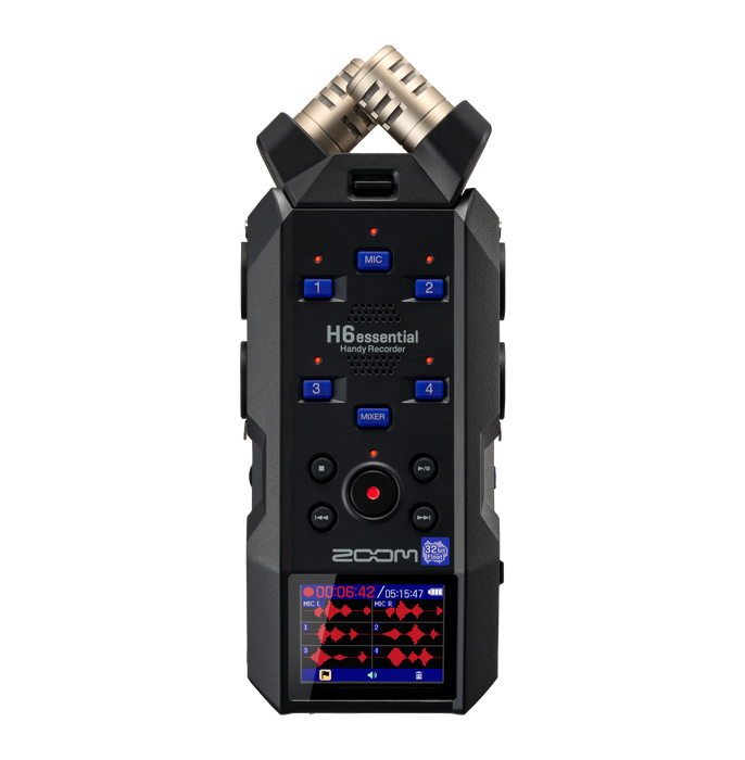Zoom H6essential Portable Handheld Recorder - Music Bliss Malaysia