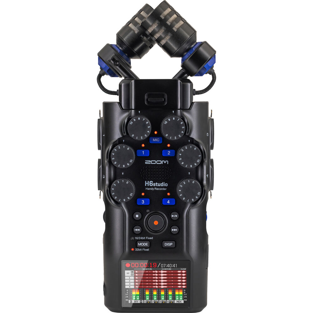 Zoom H6studio 8-Track Handy Recorder