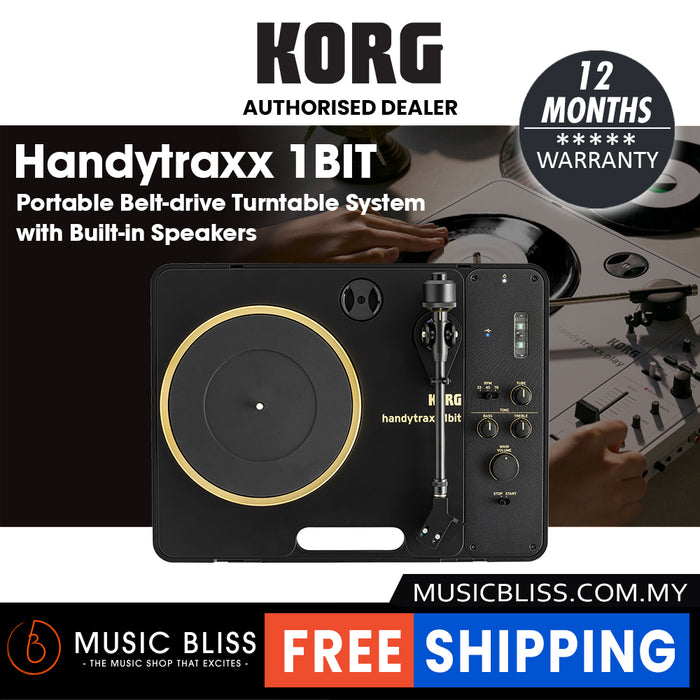 Korg handytraxx 1bit Portable Record Player