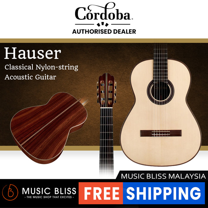 Cordoba Hauser Master Series Classical Acoustic Guitar
