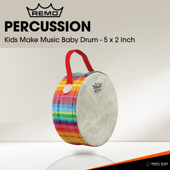 Remo Kids Make Music Baby Drum - 5 x 2 Inch