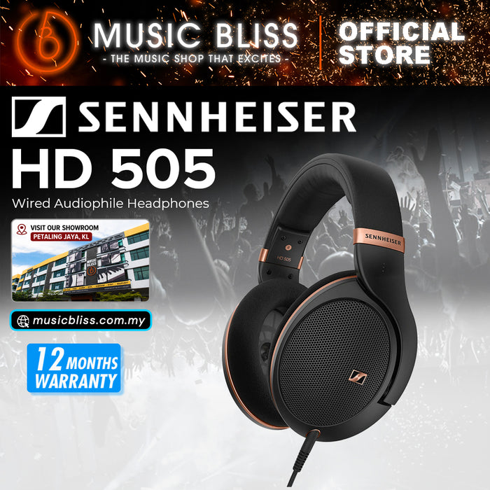 Sennheiser HD505 Wired Audiophile Headphones