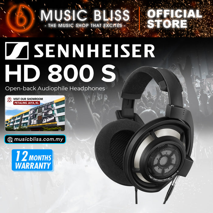 Sennheiser HD800 S Open-back Audiophile and Reference Headphones