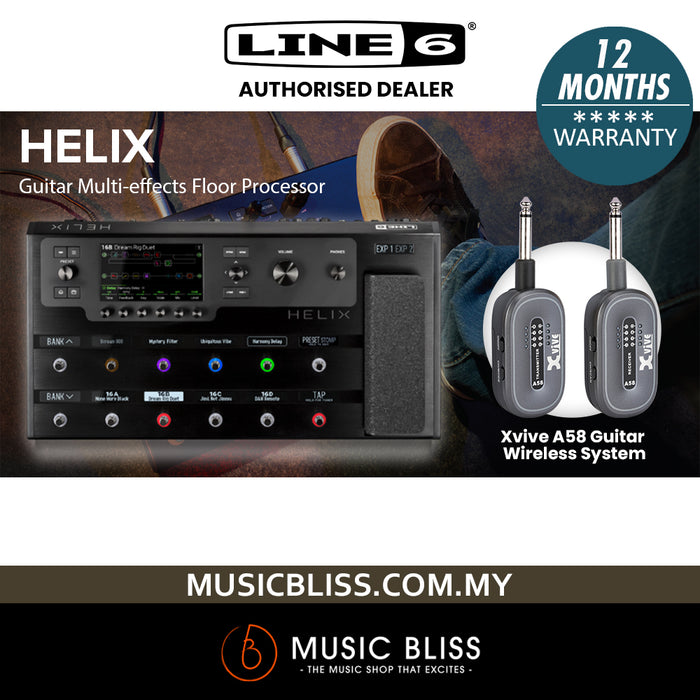 Line 6 Helix Guitar Multi-effects Floor Processor
