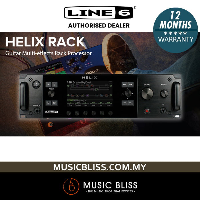 Line 6 Helix Rack Guitar Multi-effects Rack Processor