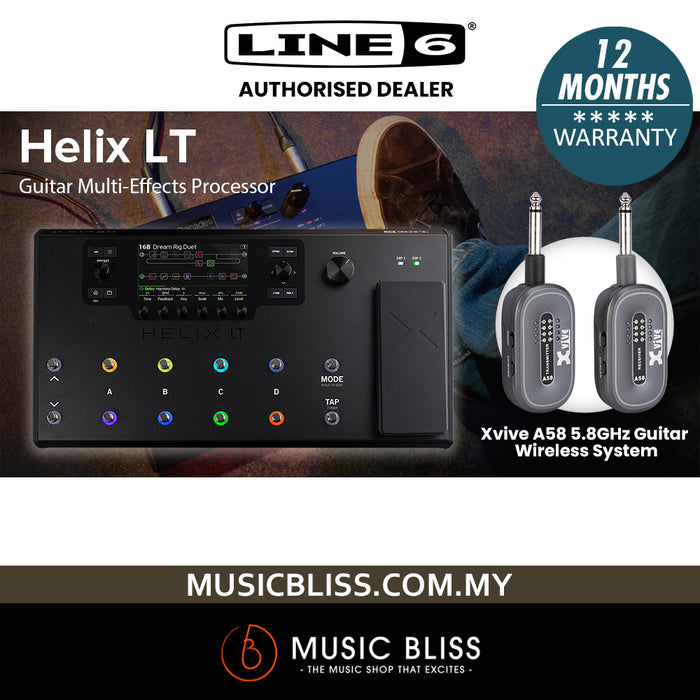 Line 6 Helix LT Guitar Multi-effects Processor