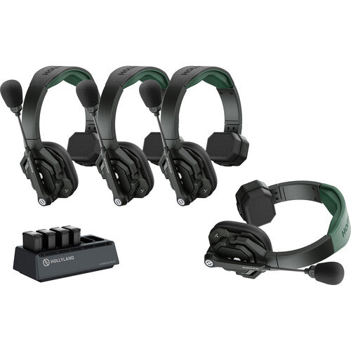 Hollyland Solidcom SE Pro Wireless Intercom System - 4 Headsets