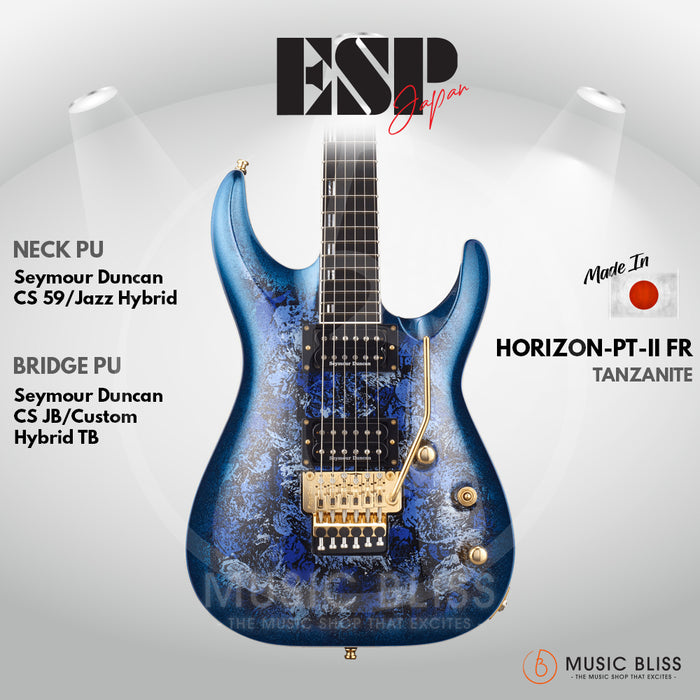 ESP Original HORIZON-PT-II FR - Tanzanaite [MIJ - Made In Japan]