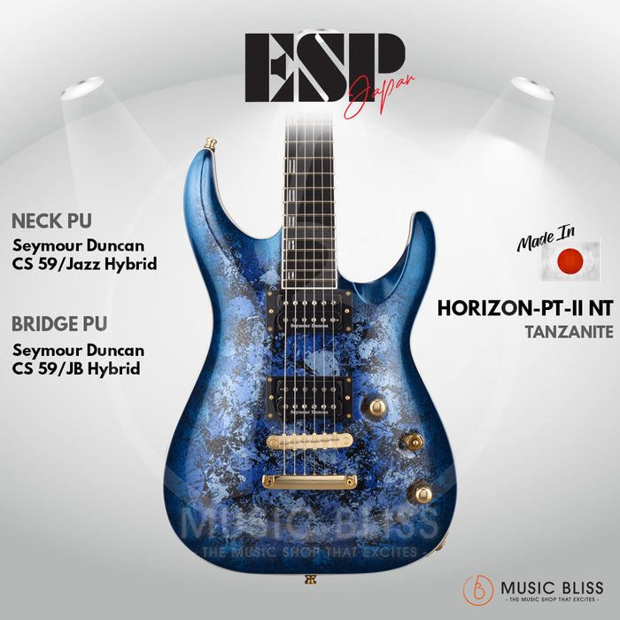 ESP Original HORIZON-PT-II NT - Tanzanaite [MIJ - Made In Japan]