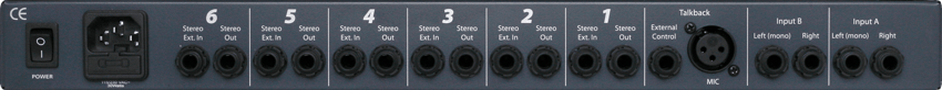 PreSonus HP60 6-channel Headphone Amplifier
