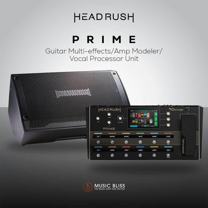 Headrush Prime Guitar Multi-effects/Amp Modeler/Vocal Processor Unit