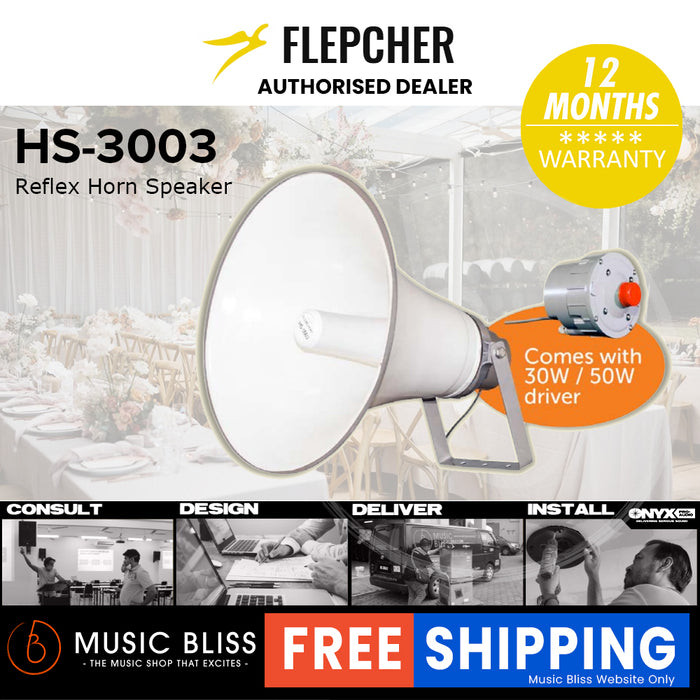 Flepcher HS-3003 Reflex Horn Speaker