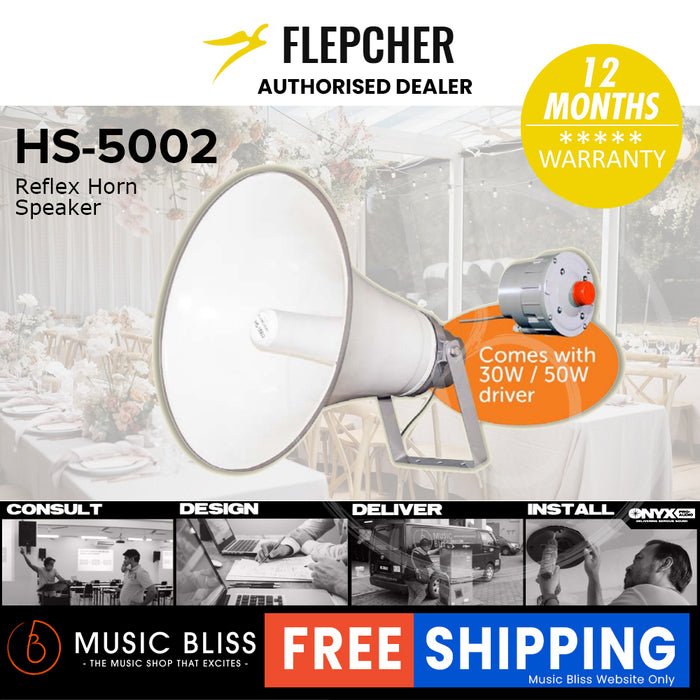 Flepcher HS-5002 Aluminium Horn Speaker