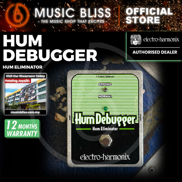 Electro Harmonix Hum Debugger Hum Eliminator Guitar Effects Pedal
