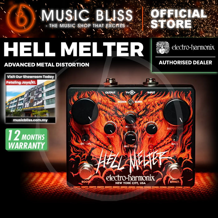 Electro-Harmonix Hell Melter Distortion Pedal