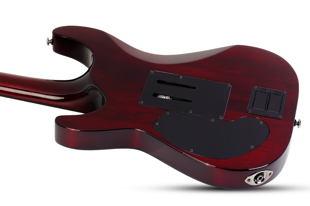 Schecter Hellraiser C-1 FR S Left-Handed Electric Guitar - Black Cherry