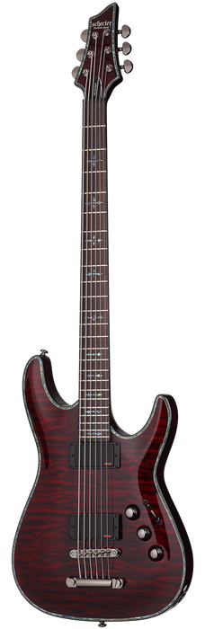 Schecter Hellraiser C VI Electric Guitar - Black Cherry