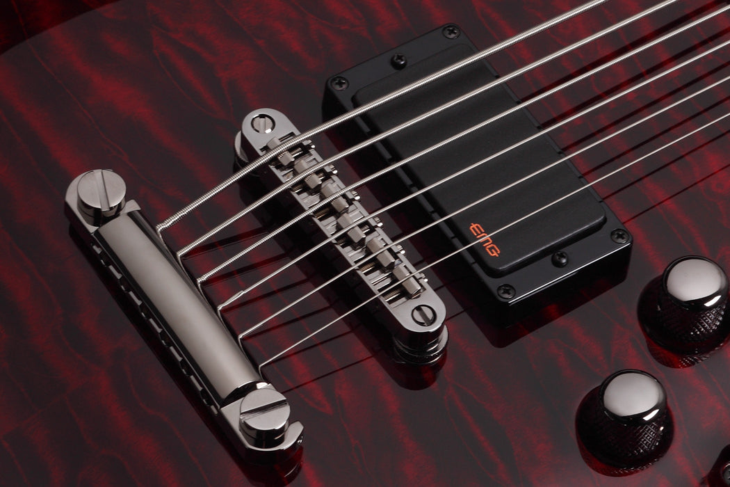 Schecter Hellraiser C VI Electric Guitar - Black Cherry